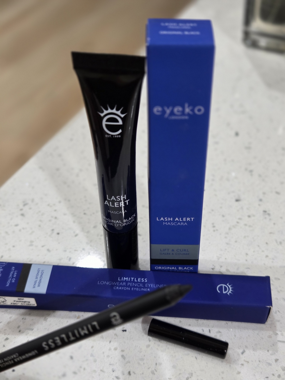 Eyeko Lash Alert Mascara in Black & Black Eyeliner Duo - Picture 2 of 3